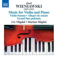 WIENIAWSKI / LIV / MIGDAL MIGDAL - COMPLETE WORKS FOR VIOLIN & PIANO CD