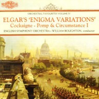 ELGAR BOUGHTON ENGLISH SYM ORCH - ENIGMA VARIATONS CD