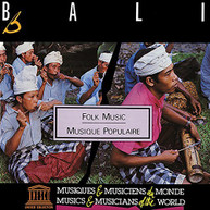 BALI: FOLK MUSIC VARIOUS CD