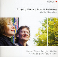 KREIN FEINBERG THEN-BERGH SCHAFER -BERGH SCHAFER - VIOLIN CD