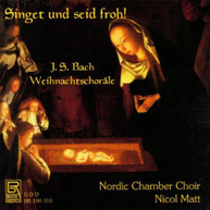 J.S. BACH MATT NORDIC CHAMBER CHOIR - CHRISTMAS CHORALS CD