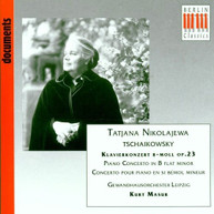 TCHAIKOVSKY NIKOLAEVA LGO MASUR - PIANO CONCERTO IN B FLAT MINOR CD