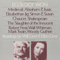 WILL GEER - ECOLOGY WON: READINGS BY WILL GEER AND ELLEN GEER CD