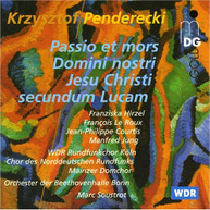 PENDERECKI SOUSTROT - ST LUKE'S PASSION CD