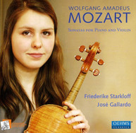 MOZART STARKLOFF GALLARDO - SONATAS FOR PIANO & VIOLIN CD