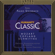 MOZART COPLAND SCHNITTKE STEINBACH /CHRISTOV - PIANO CONCERTO CD