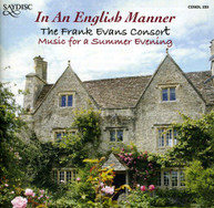 IN AN ENGISH MANNER: MUSIC FOR SUMMER EVENING CD