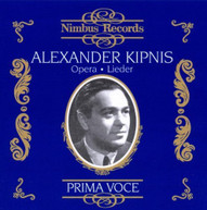 ALEXANDER KIPNIS - OPERA & LIEDER RECORDINGS CD