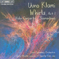 KLAMI VANSKA LAHTI S.O. - WHIRLS VIOLIN CONCERTO CD
