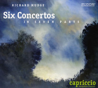 MUDGE CAPRICCIO BAROCKORCHESTER - SIX CONCERTOS IN SEVEN PARIS CD