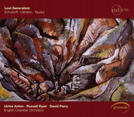 SCHULHOFF ANTON ENGLISH CHAMBER ORCHESTRA - LOST GENERATION CD
