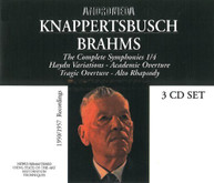 BRAHMS - SINFONIEN 1-4 VARIATIONEN CD