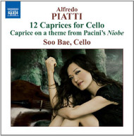 PIATTI /  SOO BAE - 12 CAPRICES FOR CELLO CD