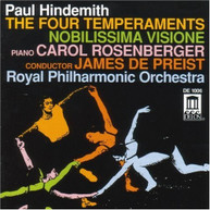HINDEMITH ROSENBERGER RPO DE PRIEST - FOUR TEMPERAMENTS CD