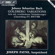 BACH PAYNE - GOLDBERG VARIATIONS CD