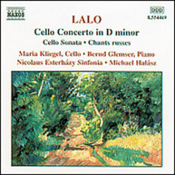 LALO /  KLIEGEL / GLEMSER / HALASZ - CELLO CONCERTO IN D MINOR / CELLO CD
