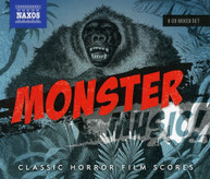 MONSTER MUSIC: CLASSIC HORROR FILM SCORES - VARIOUS CD