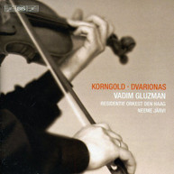 KORNGOLD DVARIONAS GLUZMAN JARVI - VIOLIN CONCERTOS CD