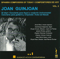 GUINJOAN RICCI ENGLISH CHAMBER ORCH ENCINAR - SPANISH COMPOSERS OF CD