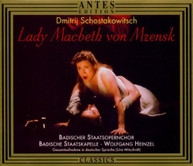 SHOSTAKOVICH BRYJAK BEHNKE HEINZEL - LADY MACBETH OF THE MZENSK CD