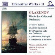 GLAZUNOV RUDIN MSO GOLOVSCHIN - ORCHESTRAL WORKS 11 WORKS FOR CD