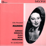 MASSENET JURINAC DERMOTA OLAH SCHUCHTER - MANON CD