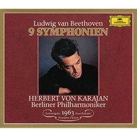 BERLINER PHILHARMONIKER, HERBERT VON KARAJAN - BEETHOVEN: THE SYMPHONIES CD