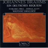 BRAHMS PRICE ALLEN BAVARIAN RSO SAWALLISCH - GERMAN REQUIEM CD