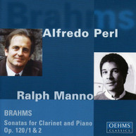 BRAHMS PERL - SONATAS FOR CLARINET & PIANO CD
