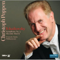 TCHAIKOVSKY POPPEN - SYMPHONY NO 5 SLAVONIC MARCH CD