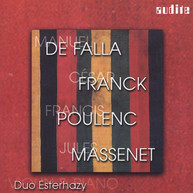 POULENC DEFALLA FRANCK DUO ESTERHAZY - MUSIC FOR VIOLIN & PIANO CD