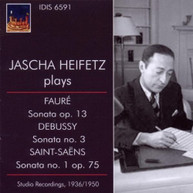 DEBUSSY FAURE BAY HEIFETZ - JASCHA HEIFETZ PLAYS FRENCH CD