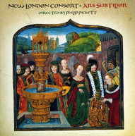 NEW LONDON CONSORT PICKETT - ARS SUBTILIOR CD