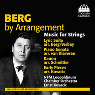 BERG KOVACIC - BERG BY ARRANGEMENT - BERG BY ARRANGEMENT-MUSIC FOR CD