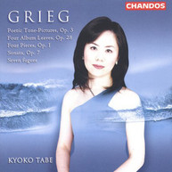 GRIEG TABE - KYOKO TABE PLAYS GRIEG CD