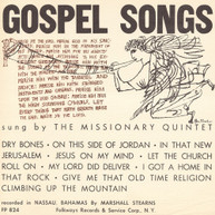 MISSIONARY QUINTET - GOSPEL SONGS CD
