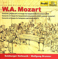 MOZART SALZBURGER HOFMUSIK BRUNNER - PIANO CONCERTOS CD