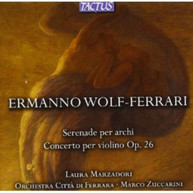 WOLF-FERRARI MARZADORI ORCH CITTA DI FERRARA -FERRARI MARZADORI CD