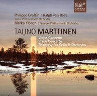 MARTTINEN - VIOLIN CONCERTO PIANO CONCERTO CD