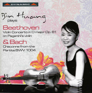 BEETHOVEN HUANG ORCH FILARMONICA GIOVANILE - BIN HUANG PLAYS CD