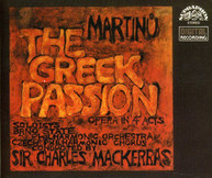 MARTINU BRNO STATE PHIL ORCHESTRA - GREEK PASSION CD