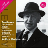 BEETHOVEN RUBINSTEIN - LEGACY: ARTHUR RUBINSTEIN CD