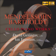 MENDELSSOHN-BARTHOLDY GERINGAS FOUNTAIN -BARTHOLDY GERINGAS CD