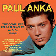 PAUL - COMPLETE US ANKA & UK SINGLES AS & BS 1956 - COMPLETE US & UK CD