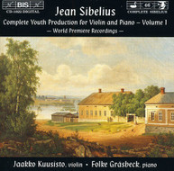 SIBELIUS JAAKKO GRASBECK KUUSISTO - COMP YOUTH PRODUCTION FOR VIOLIN CD