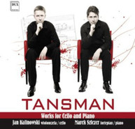 TANSMAN KALINOWSKI SZLEZER - WORKS FOR CELLO & PIANO CD