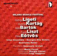 LIGETI ICTUS ENSEMBLE KELLER QUARTET KURTAG - MILAN MUSIC FESTIVAL CD