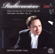 RACHMANINOFF COUSIN - SONATA FOR PIANO NO 1 IN D - SONATA FOR PIANO NO CD