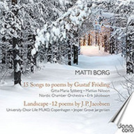 MATTI BORG - 15 SONGS TO POEMS BY GUSTAF FRODING CD