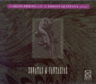 GERHARD GINASTERA PRIETO QUINTANA - SONATAS & FANTASIES CD
